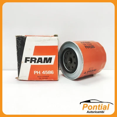 PH4586 FRAM FILTRO OLIO PER ALFA ROMEO 90 2.4 TURBO DIESEL 3/86 -  - Image 1 of 2