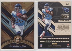 2019 Panini Gold Standard Platinum /75 Derrick Henry #9