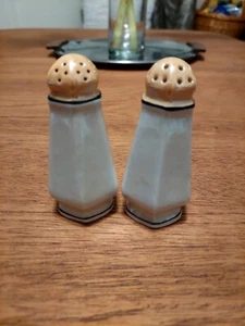 Vintage irisierende Salz & Pfefferstreuer - Bild 1 von 5