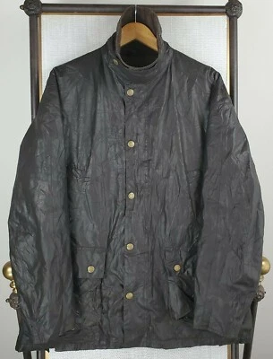 BARBOUR Size XL Mens Carbon Heritage Bedale Waterproof Black Field Jacket Coat - Image 1 of 4