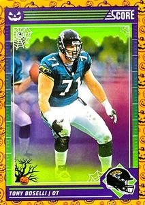 Tony Boselli 2024 Score Football Halloween Pumpkin #133 Jacksonville Jaguars - Picture 1 of 2