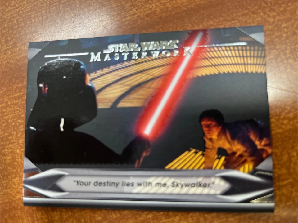 2021 Star Wars Masterwork: Welcome To The Dark Side Insert Card (WDS-5) - Image 1 of 1