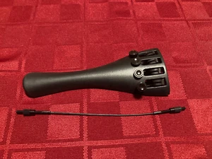 GLASSER 3/4 GEIGE SAITENHALTER MIT FEINSTIMMERN UND SCHWANZDARM - Bild 1 von 1