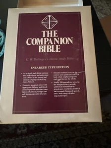 The Companion Bible Authorized 1611 Version As Published In 1886 - Picture 1 of 7
