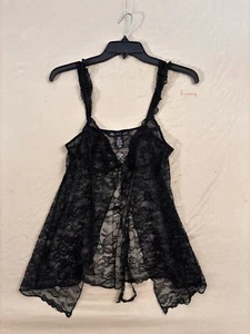 Damen Victoria's Secret Babydoll klein schwarz Spitze - Bild 1 von 10