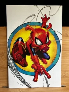EDGE OF SPIDER-VERSE #4 TYler KIRKHAM Unknown 616 Virgin Variant SPIDER-HAM - Picture 1 of 7