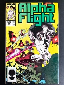 Alpha Flight #51 - NM - FIRST JIM LEE MARVEL ART – HIGH GRADE BEAUTY! - Picture 1 of 2
