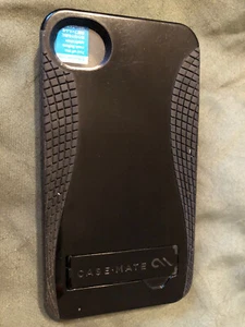 Brand new! Black CASE-MATE Hard Case Snap On Cover For iPhone 4G/4GS - Picture 1 of 2