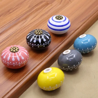 Möbelknopf Keramik Möbelgriffe Schrank Schubladen KNÖPFE Knauf - Bild 1 von 4