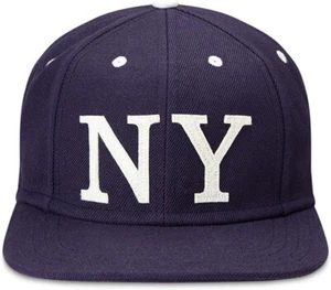 Gents The Ace Ny Krempe Flach Baseball Kappe Snapback Violett Einheitsgröße - Bild 1 von 3