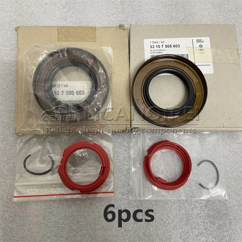 6x EIXO DE SAÍDA DIFERENCIAL GENUÍNO BMW 1 2 3 4 X1 X3 Z4 F22 F23 F32 F36 MAR - Imagem 1 de 1