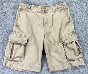 Polo Ralph Lauren Shorts Youth Boys 14 Tan Khaki Beige Cargo Preppy - Picture 1 of 11