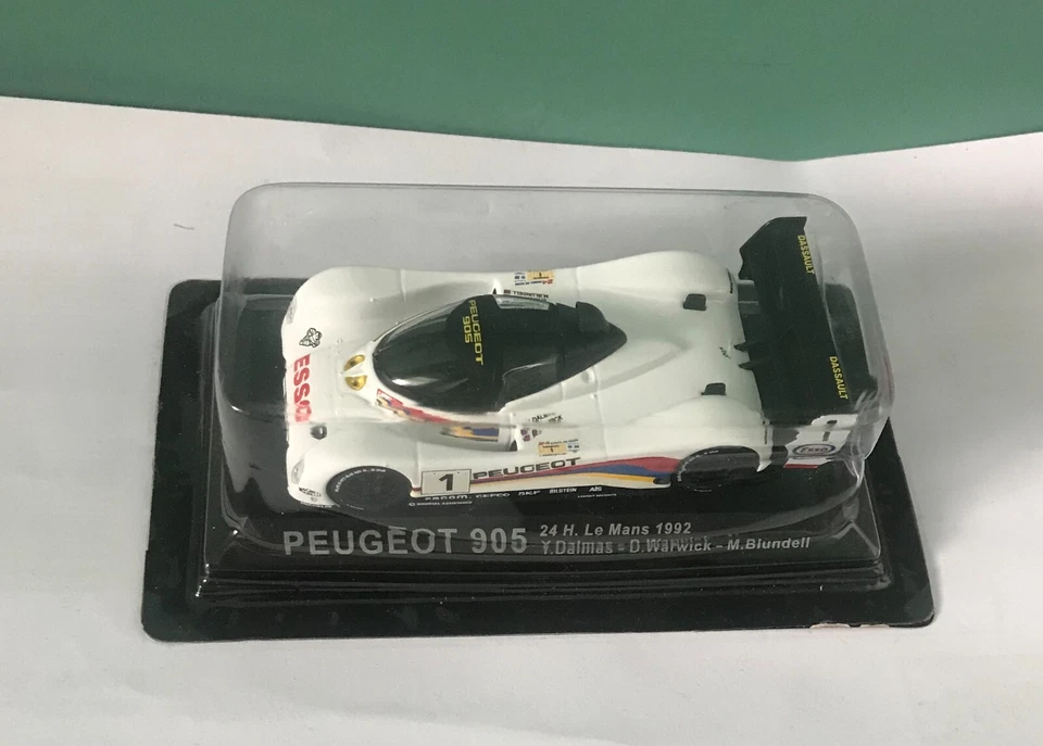 Die Cast 1/43 Modellino Auto Peugeot 905 24H Le Mans 1992 - Immagine 1 di 1