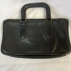 Vintage COACH Leather Slim Satchel Bag New York City.no.347-9914 Preowned 13x7” - Picture 1 of 11