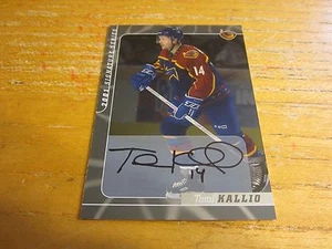 Tomi Kallio 2000-01 BAP Signature Series Autographs #221 Card NHL Thrashers - Bild 1 von 2