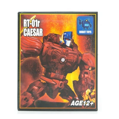 Robot Toys RT-01R OP. Caesar Beast Wars mini red transparent Figure in stock - Image 1 of 4