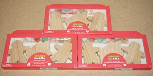 (3 Set) Mondo Llama Paint-Your-Own Gingerbread Characters Christmas Kit - Picture 1 of 4