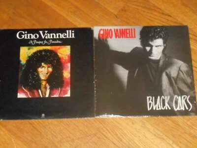 GINO VANNELLI lot 2x LP NEW SEALED black cars A PAUPER IN PARADISE - Image 1 of 4