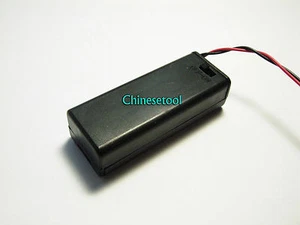10pcs New 1.2V 1.5V 1 X AA Battery Holder Box Case w/Wire Switch ON/OFF - Picture 1 of 6