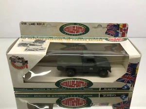SOLIDO 6130 LAND ROVER 109 PICK UP - FAMOUS BATTLES -ARMY 1:43- GOOD IN BOX - Picture 1 of 6
