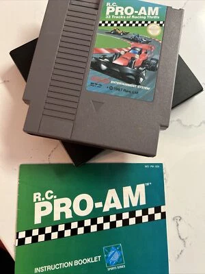 RC Pro-Am with Manual Original Nintendo NES Game - Image 1 of 4