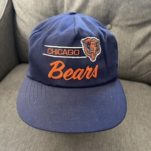 VTG 90s Chicago Bears Hat Annco SnapBack NFL Football Hat Cap - Picture 1 of 9