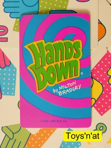 Replacement Hands Down Game Card (ONE CARD, Your Choice) - 1990 - Picture 1 of 12