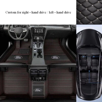 Custom For Ford Escape Car Floor Mats Cargo liners Luxury Waterproof Carpets - Изображение 1 из 4