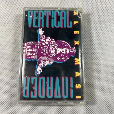 SEALED RARE OOP Alex Masi CASSETTE TAPE Vertical Invader METAL Dark Lord TNT H2 - Image 1 of 4