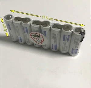 Panasonic Eneloop AA F1x8 Reihe mit Lötfahne Modellbau Akkupack /9,6V/min.1900mA - Picture 1 of 1