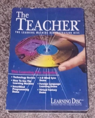 Disco de demostración Zygon Learning Machine - The Teacher - CD de aprendizaje - Original de colección  Foto 1 de 3