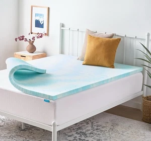 Linenspa 2 Inch Gel Swirl Memory Foam Mattress Topper – Cooling Gel Infused – Pr - Picture 1 of 8