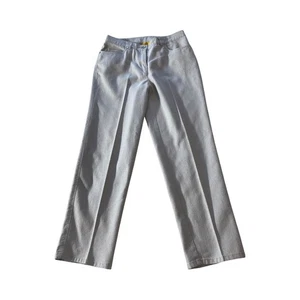 Ruby Rd Petite Womens Pants Elastic Waist High Rise Casual Trousers 8P - Picture 1 of 6