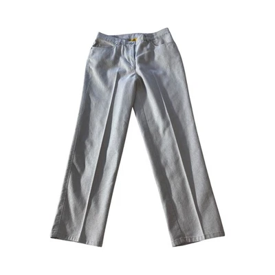 Ruby Rd Petite Womens Pants Elastic Waist High Rise Casual Trousers 8P - Image 1 of 4