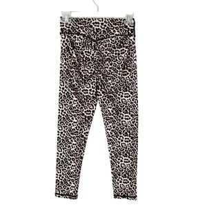 Zyia Active Scrunch Butt Leggings Size 6/8 Ruched Brown Leopard Animal Print - Picture 1 of 7