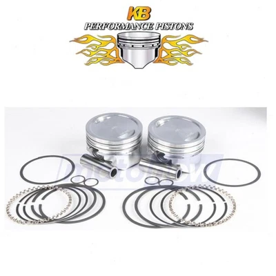 KB Cast Piston Set for 2009-2020 Harley Davidson XL883N Iron 883 - Engine xp - Image 1 of 4