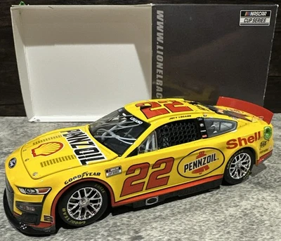 2022 Joey Logano Shell Pennzoil Autographed 1/24 Lionel Action Nascar Diecast - Image 1 of 4