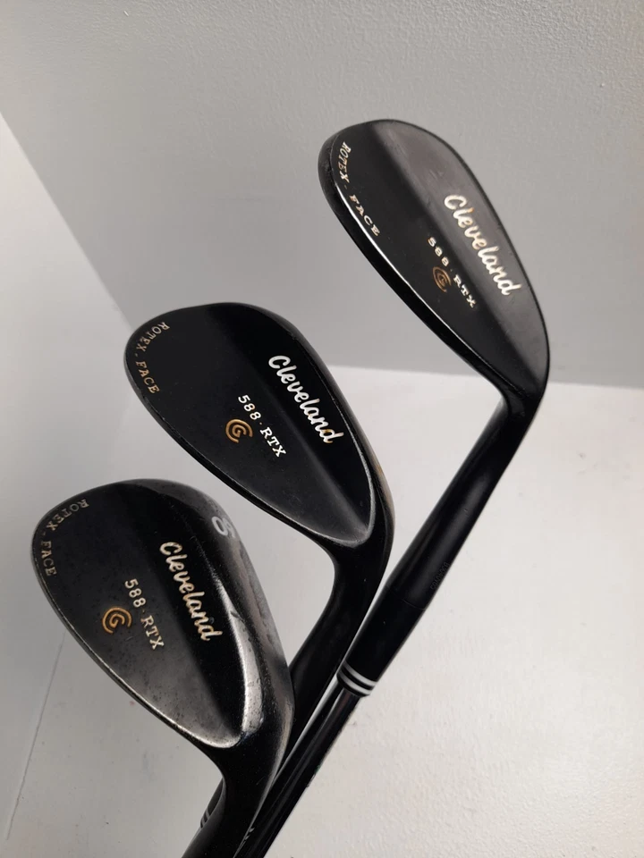 Cleveland RTX-588 Black Oxide 50, 54 & 60 degree wedge Set - Image 1 of 4