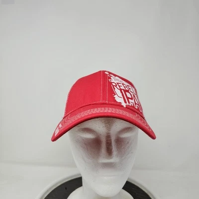 Gorra Samuel Adams Rebel IPA Snap Back roja blanca malla camionero para hombre cerveza Foto 1 de 4