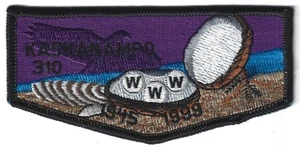 Kaskanampo 310 OA flap, 1999 death flap, Mussel shell, merged 1999 FREE SHIPPING - Picture 1 of 2