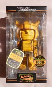 Funko Hikari! Transformers Bumblebee Distressed Gold LE 1000 Teile Gewölbt 2014 - Bild 1 von 8