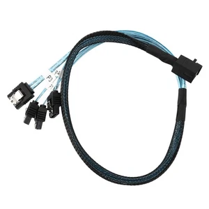 2X(Cavo da SAS interno a cavo, da SFF-8643 a avanti compatibile con Raid8686 - Foto 1 di 8
