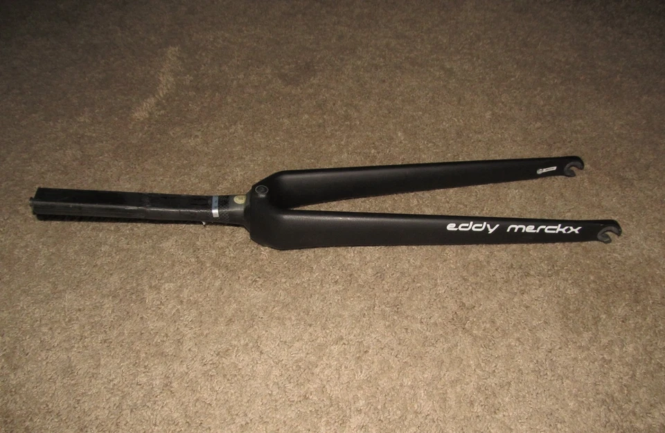 Eddy Merckx Carbon Fork for Rim Brake & QR D-Column 1-1/8" - 1-1/4" NEW - Image 1 of 4