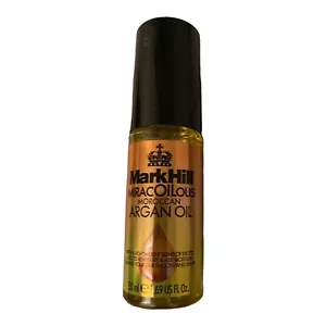 New Mark Hill MiracOILous Moroccan Argan Oil 50ml Gold Shine Serum Discontinued - Picture 1 of 3