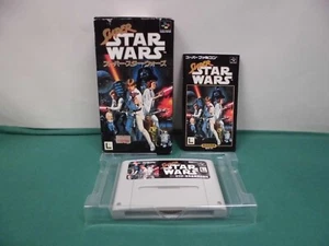 SNES -- Super Star Wars -- Super famicom. Japan Game. 13090 - Picture 1 of 18
