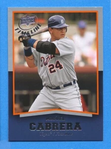 2008 Upper Deck Timeline #40 Miguel Cabrera Tigers - Picture 1 of 1