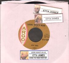 James, Etta - Look Who's Blue Argo 5465 Vinyl 45 rpm Record