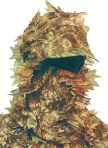 Mossy Oak Turkey Thugs Shelter-Pro Leafy Visor - Pro Hood - Picture 1 of 1