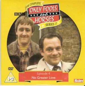 ONLY FOOLS & HORSES - SERIES 2 EPISODE 4 - NO GREATER LOVE - SUN PROMO DVD - Picture 1 of 1