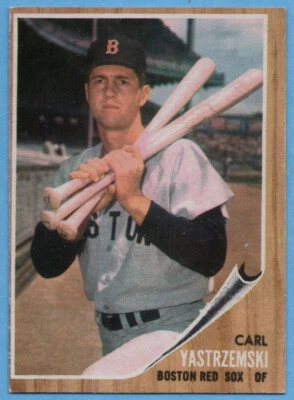 1962 Topps #425 Carl Yastrzemski EX/EX+ Boston Red Sox Hall of Fame A4802 - Image 1 of 2
